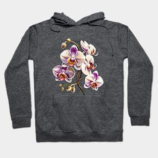 Elegant orchid design Hoodie